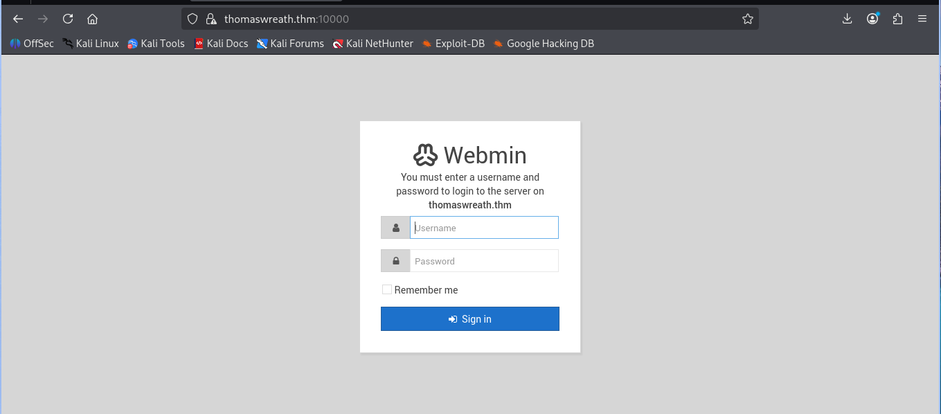 webmin-login